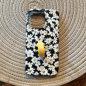 Gently used Loopy iPhone 13 pro daisy flower  case